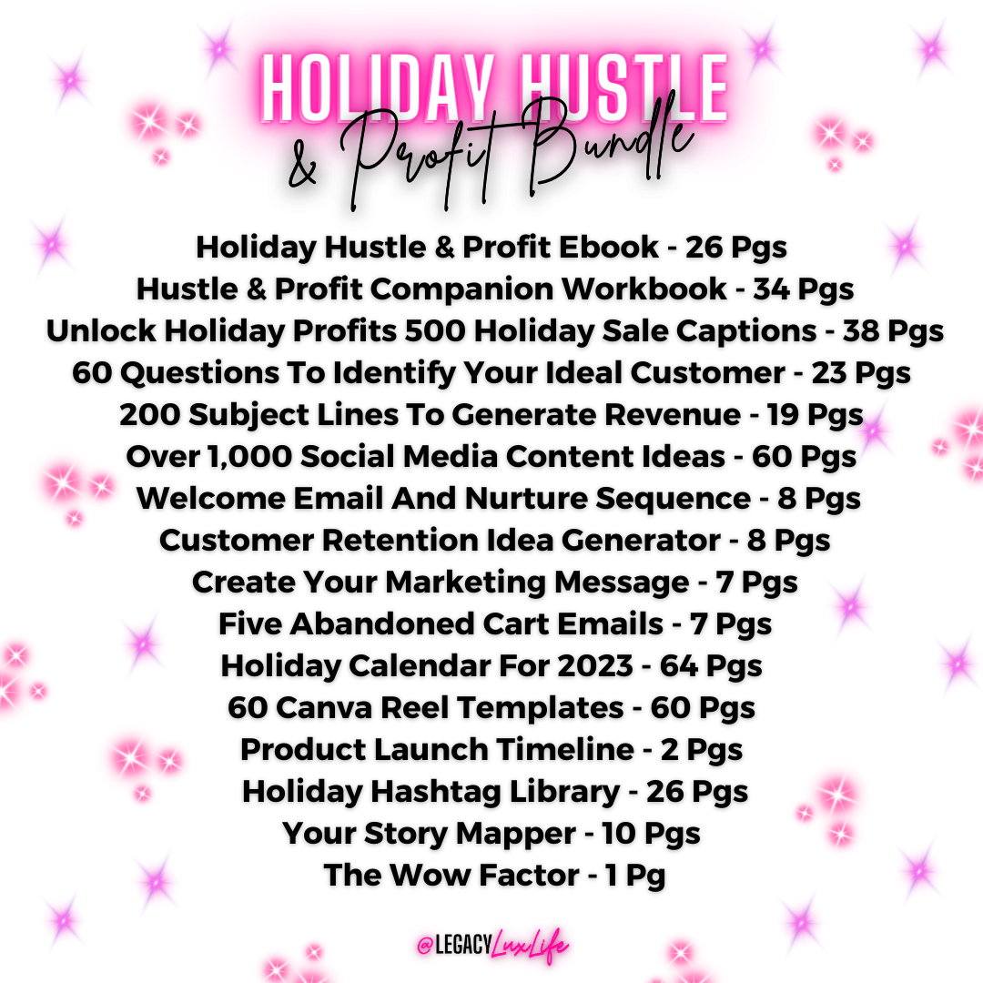 Holiday Hustle & Profit Bundle